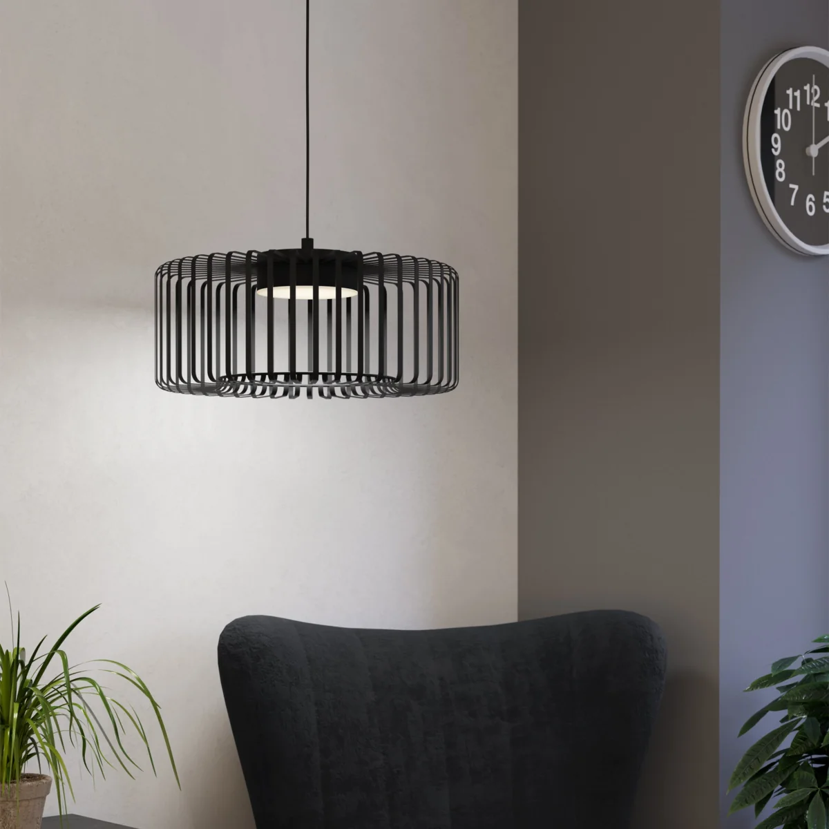 Ginestrone-z Black LED Ceiling Pendant – image 2
