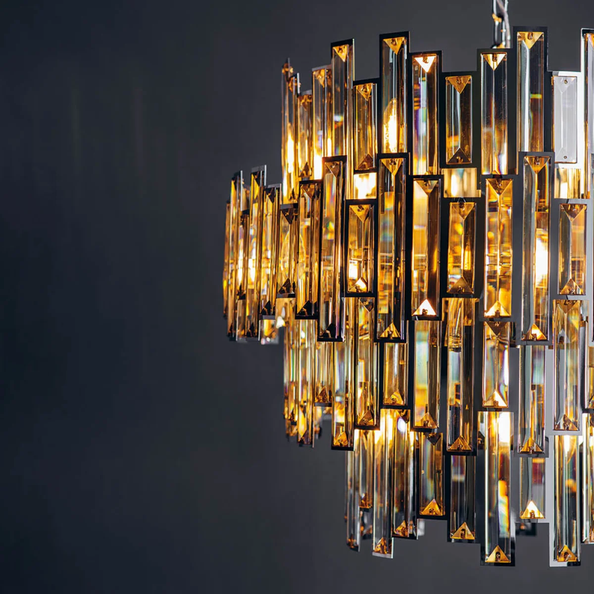Viviana 15 Light Pendant Chrome – image 2