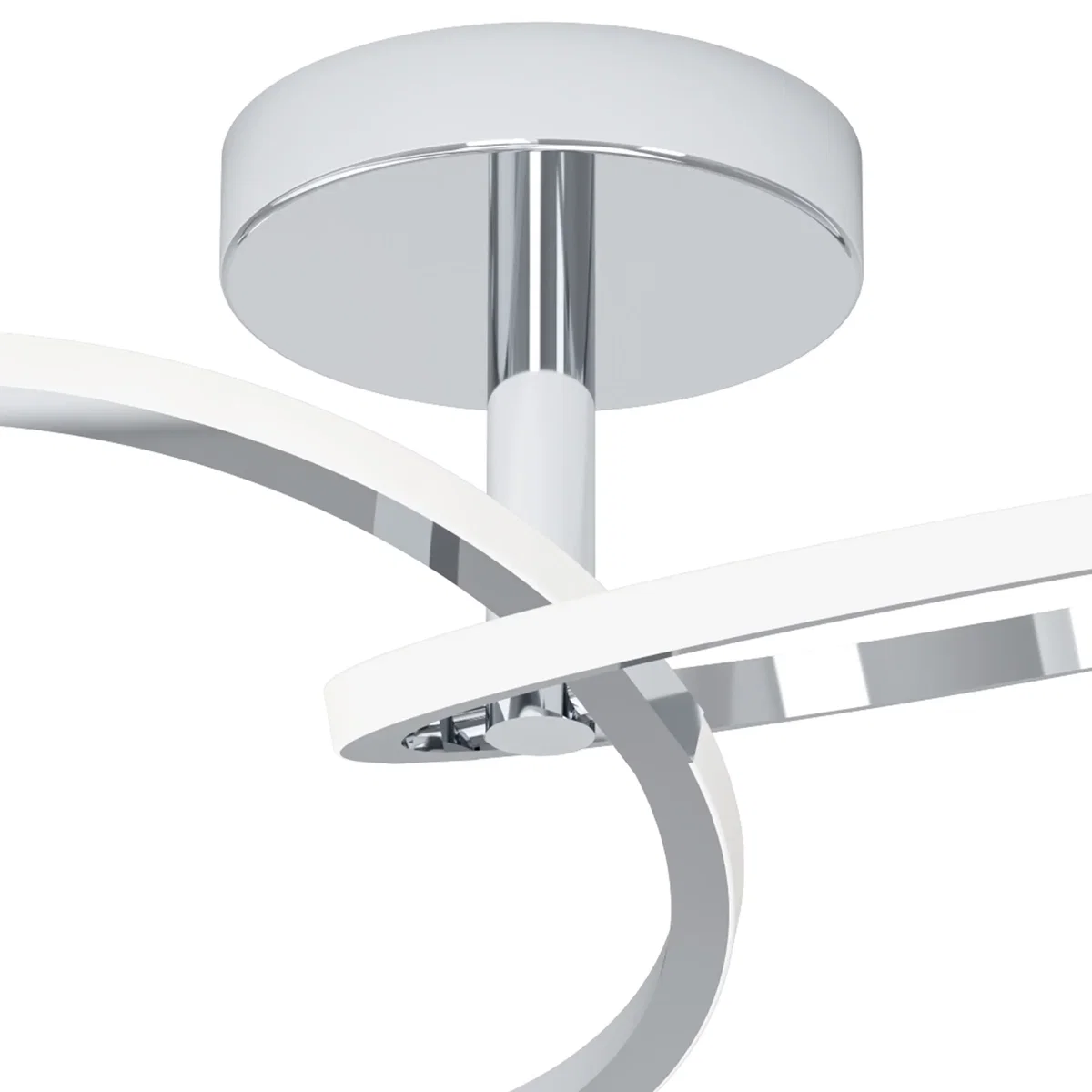 Congiunti Silver LED Semi-Flush Ceiling Light – image 4