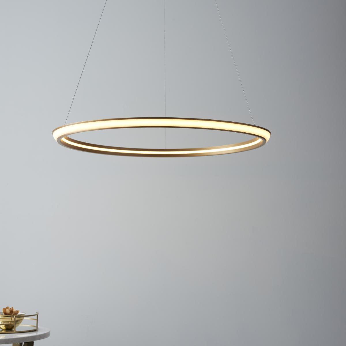Keren LED Gold Ceiling Pendant