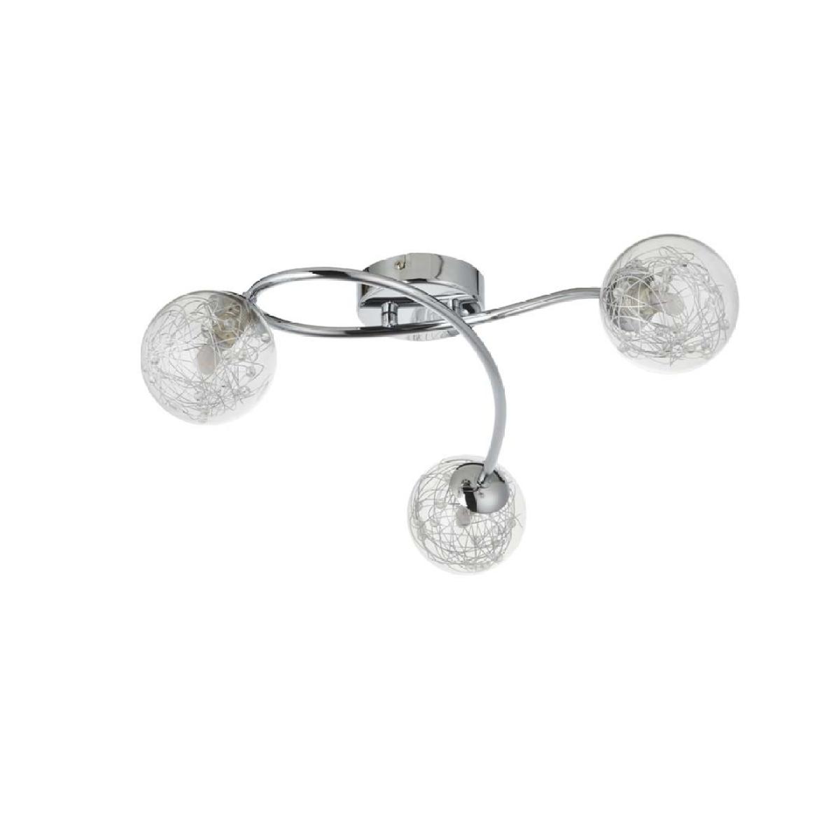 Jaymie 3-Light Chrome Semi-Flush Ceiling Light – image 10