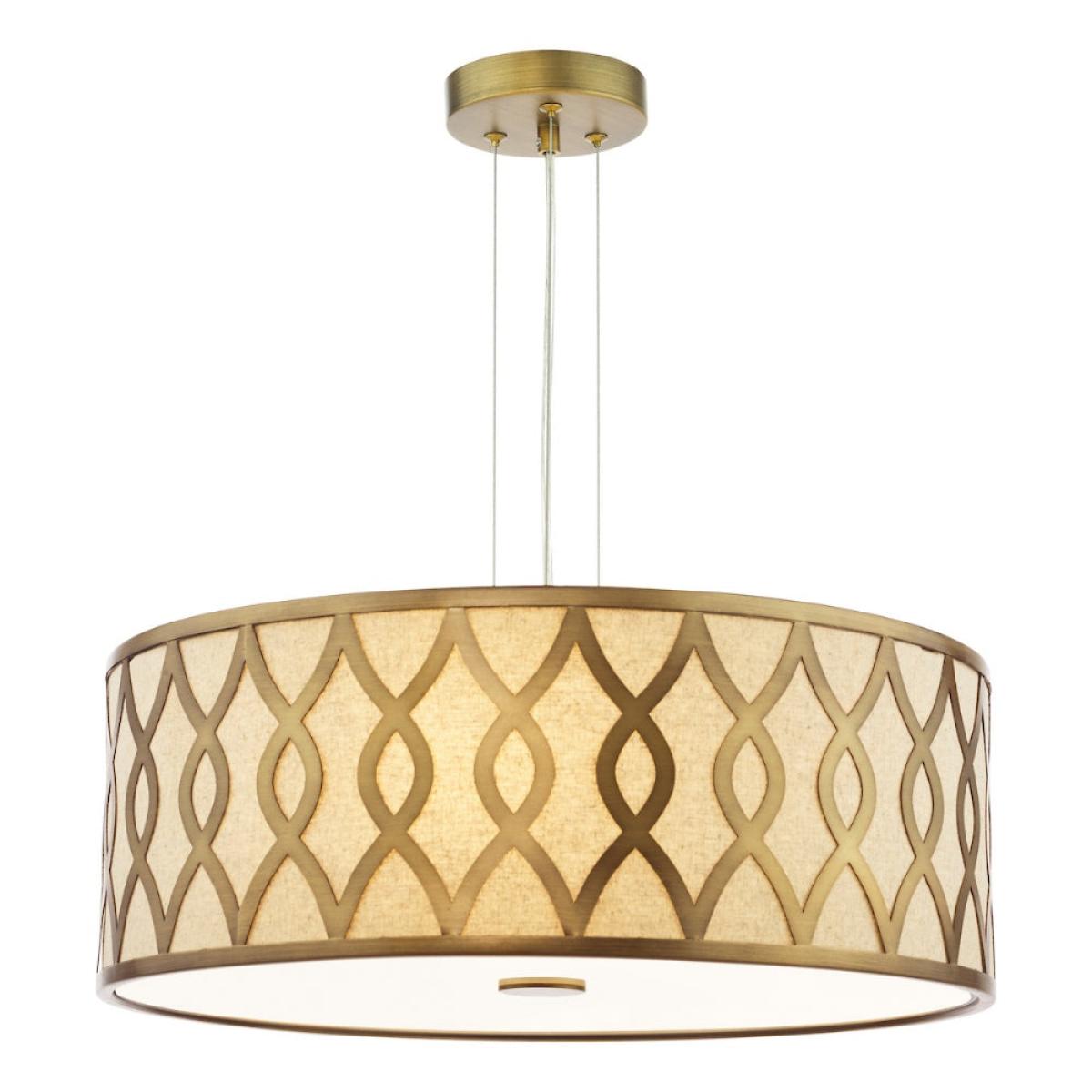 Locryn 4-Light Brushed Bronze Pendant – image 3