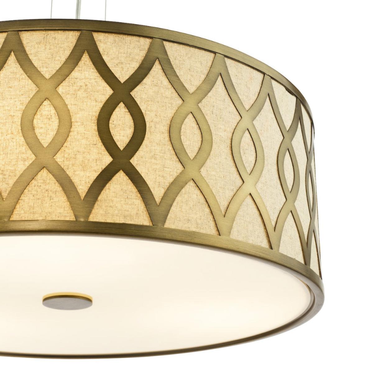 Locryn 4-Light Brushed Bronze Pendant – image 7