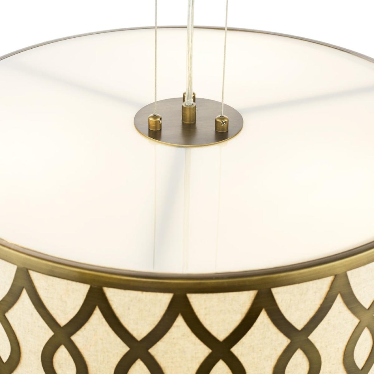 Locryn 4-Light Brushed Bronze Pendant – image 8