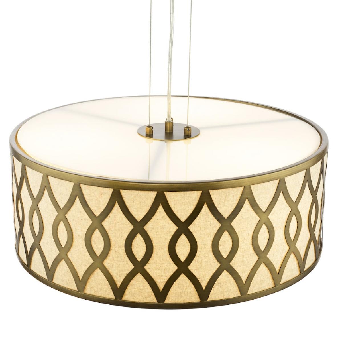 Locryn 4-Light Brushed Bronze Pendant – image 9