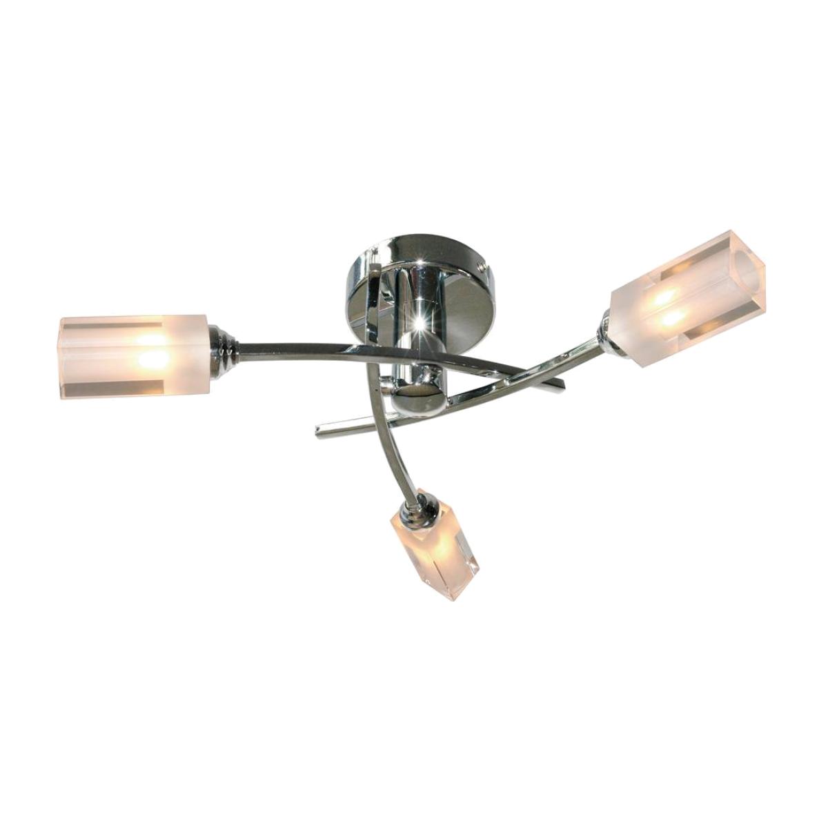 ICARUS 3-LIGHT SEMI-FLUSH PC