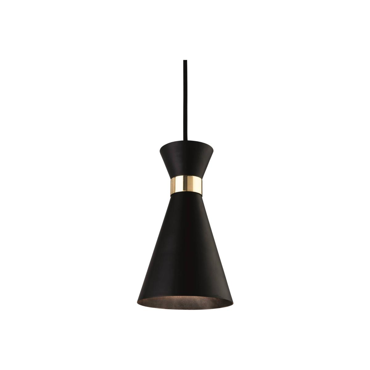 Ohio Black and Brass Pendant Ceiling Light