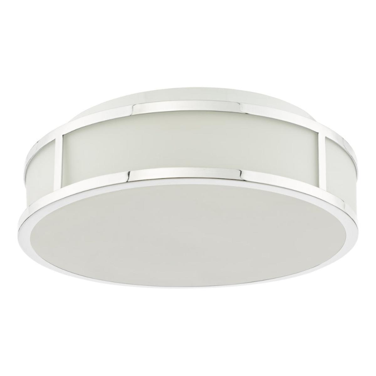 Royce 2-Light Polished Chrome IP44 Flush Ceiling Light – image 3