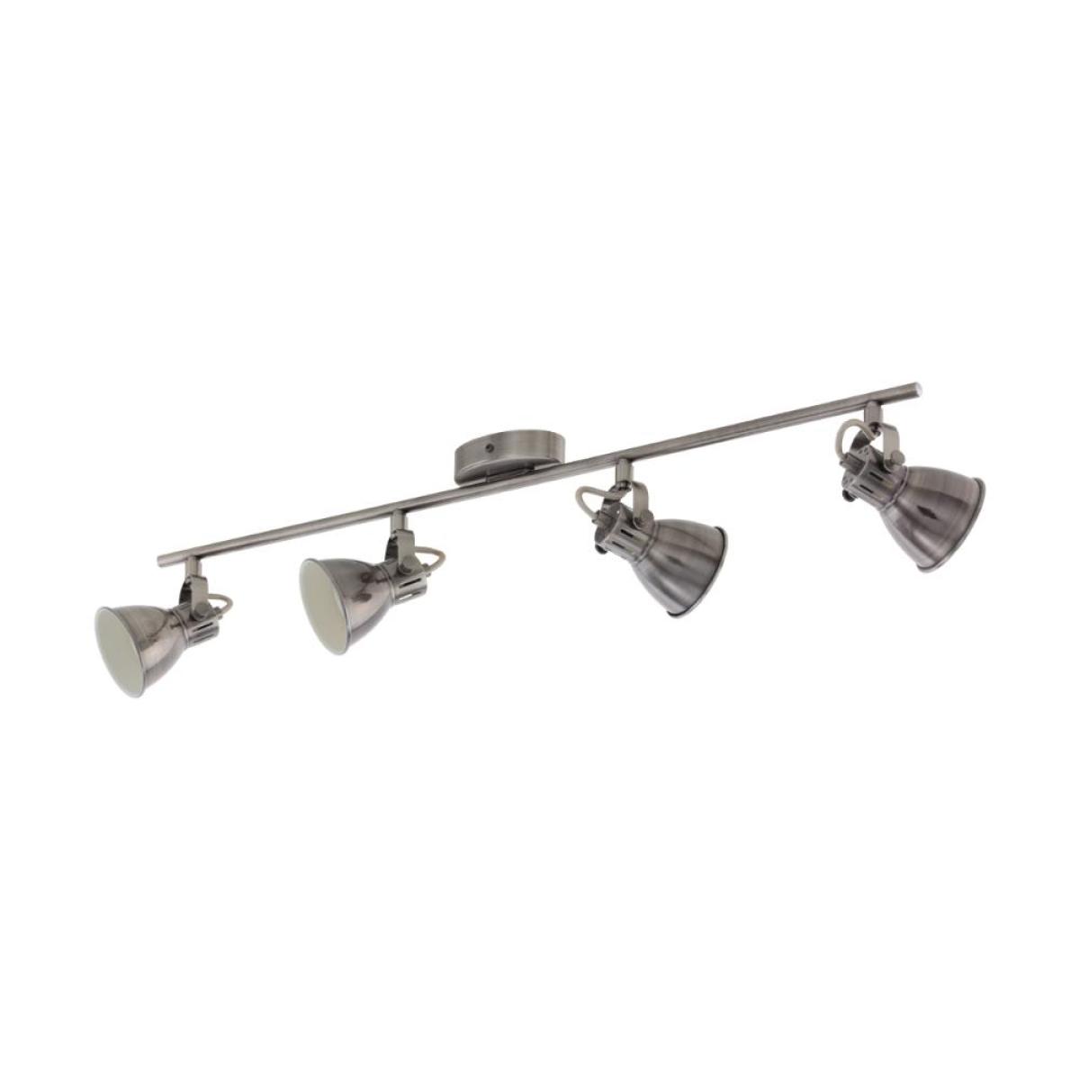 Seras 4-Spot Antique Nickel Spotlight Bar – image 3