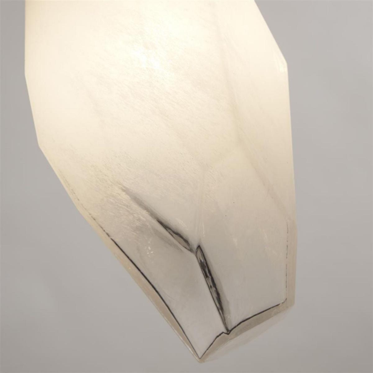 Rocky 5 Light Satin Brass & Glass Pendant Bar – image 4