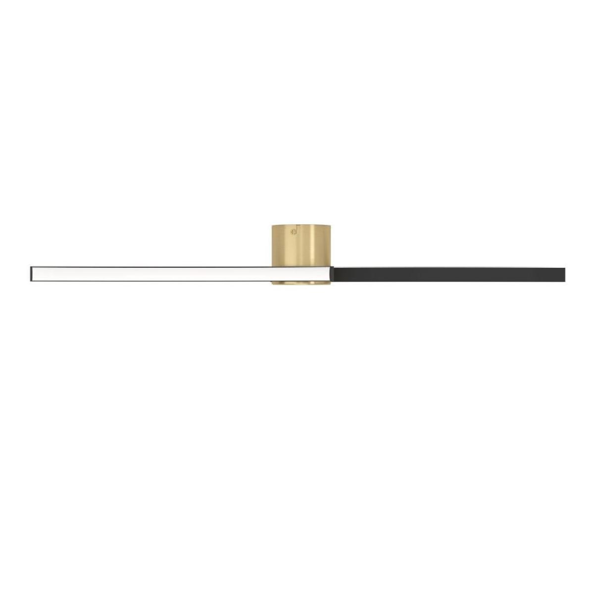 Aieta Black & Gold LED Flush Ceiling Light – image 3
