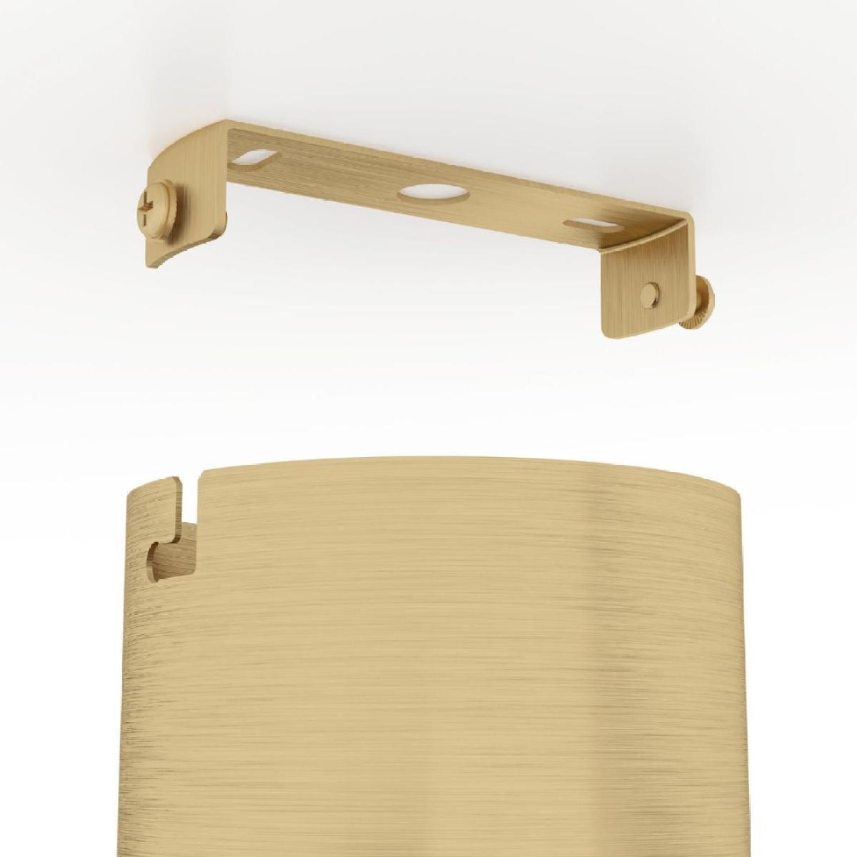 Aieta Black & Gold LED Flush Ceiling Light – image 4