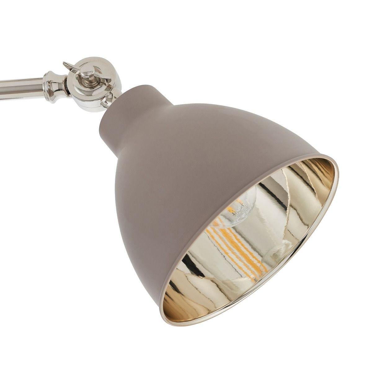 Stedman 3 Light Polished Nickel Semi Flush Ceiling Light – image 2