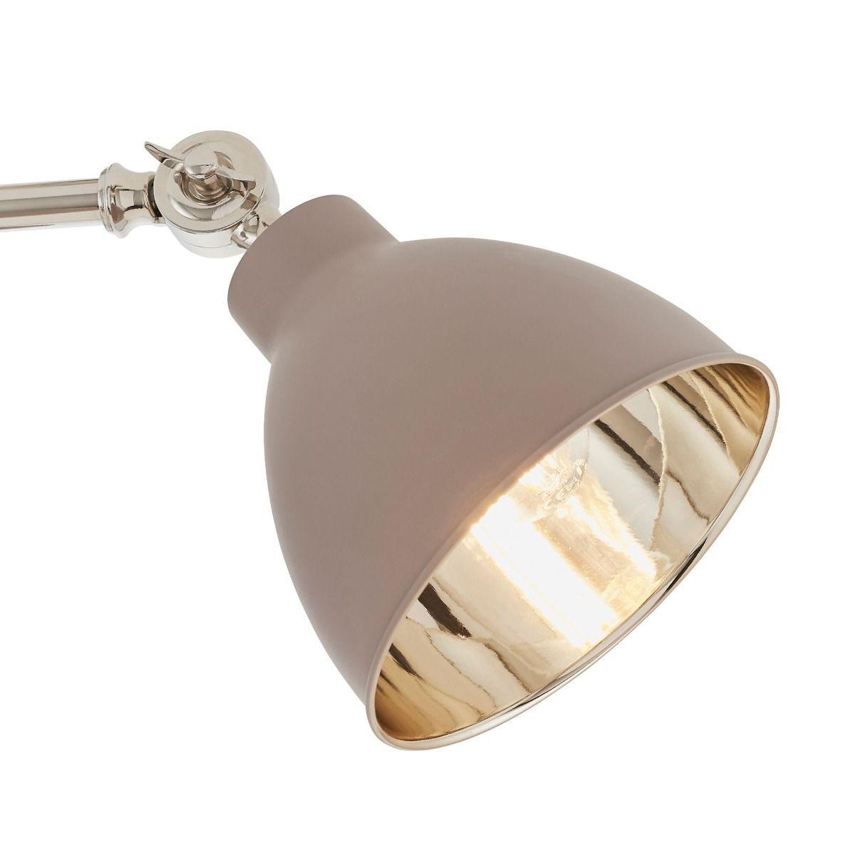 Stedman 3 Light Polished Nickel Semi Flush Ceiling Light – image 4