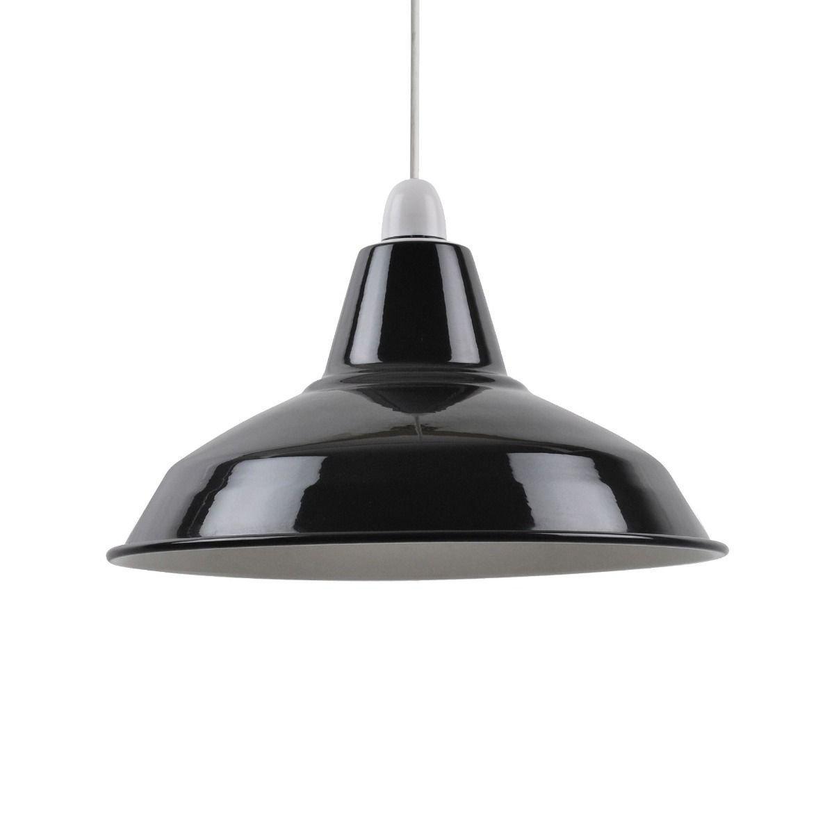 Giove 31cm Black Pendant Shade – image 2