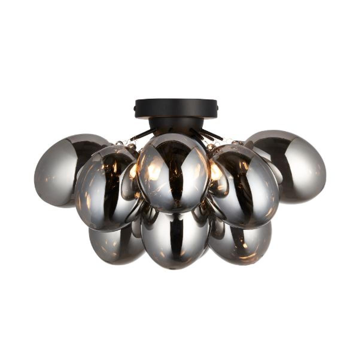 Tatum Flush Matte Black Ceiling Light – image 2