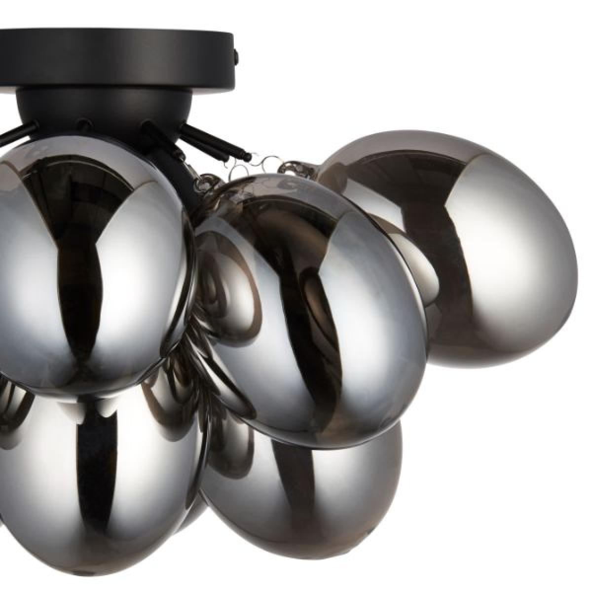 Tatum Flush Matte Black Ceiling Light – image 3