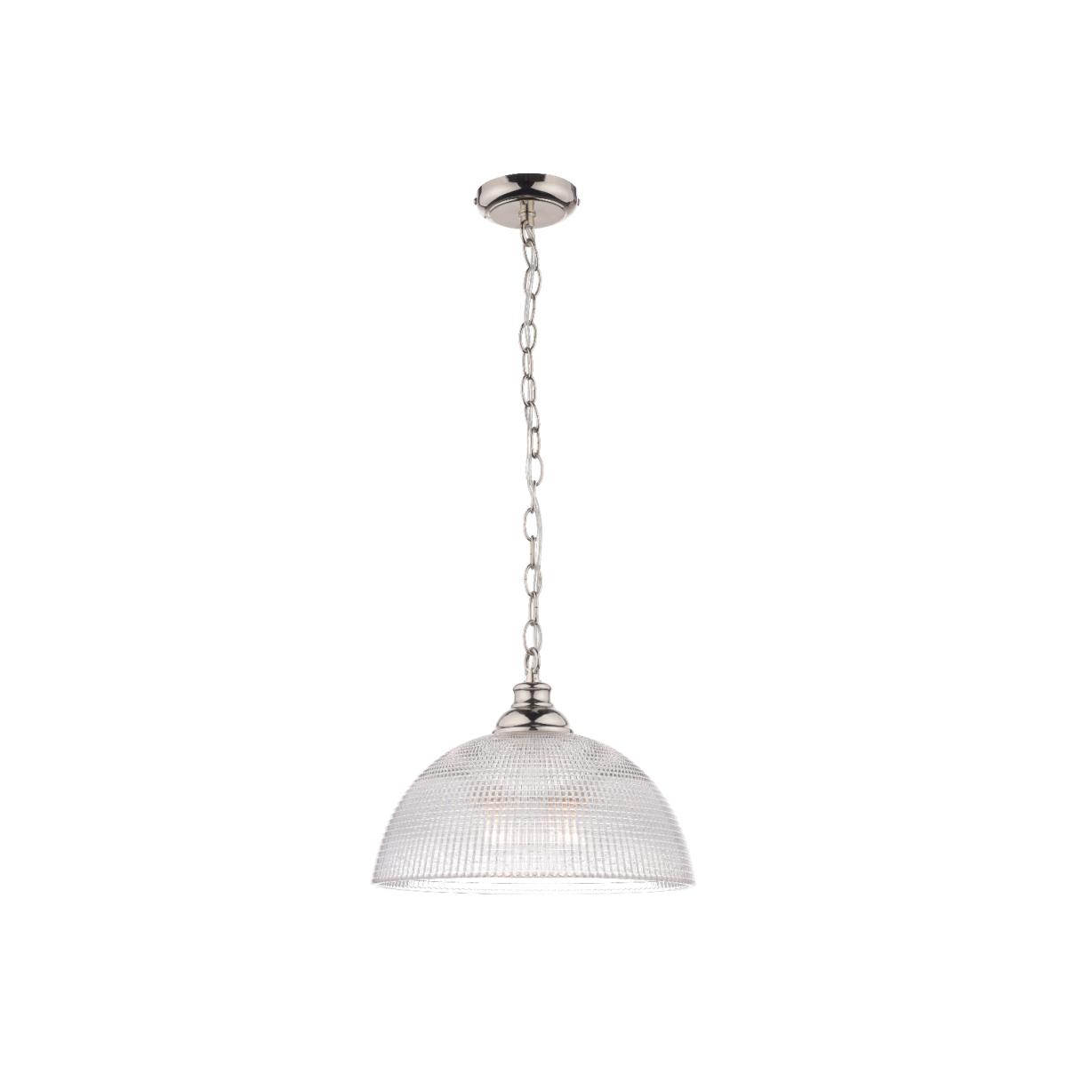 KAVAN 1-LIGHT PENDANT P/NICKEL