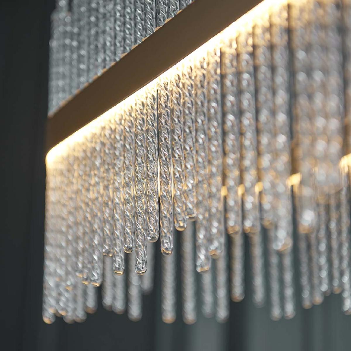 Virbrook Gold Linear LED Pendant Ceiling Light – image 8