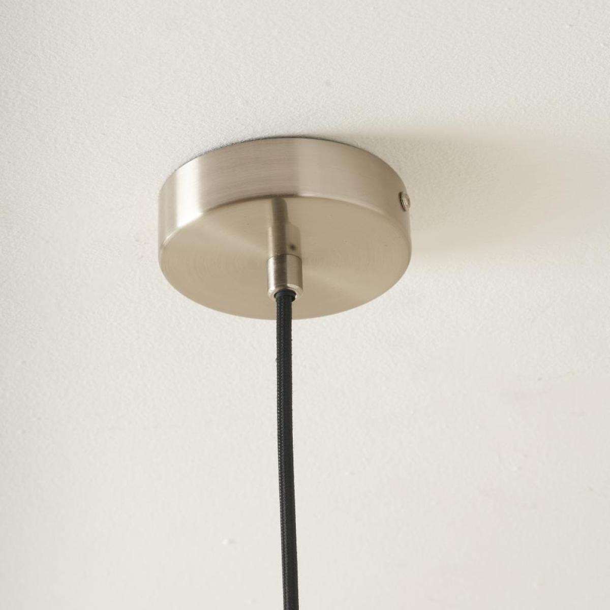Clio Antique Silver Ceiling Pendant – image 3