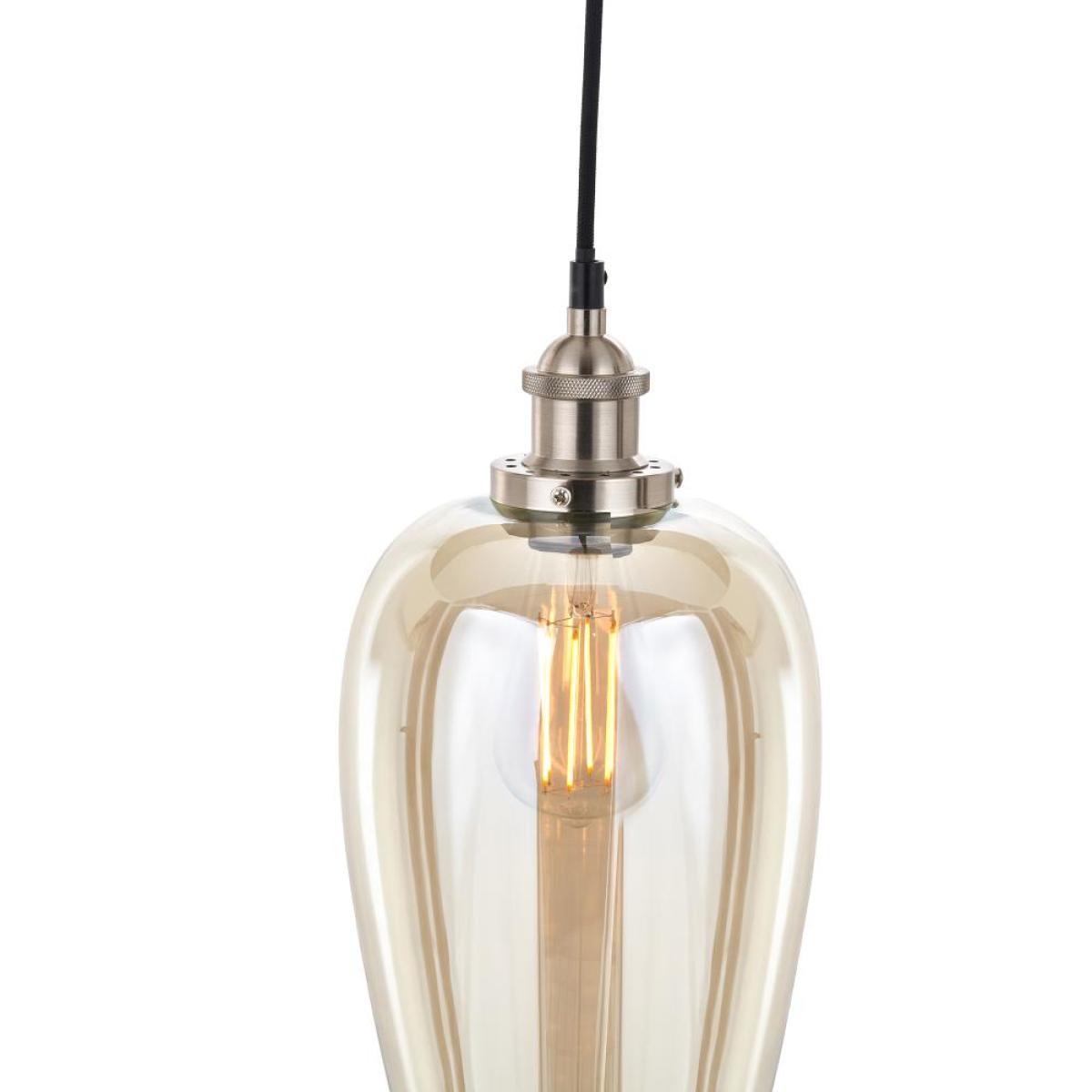 Clio Antique Silver Ceiling Pendant – image 7