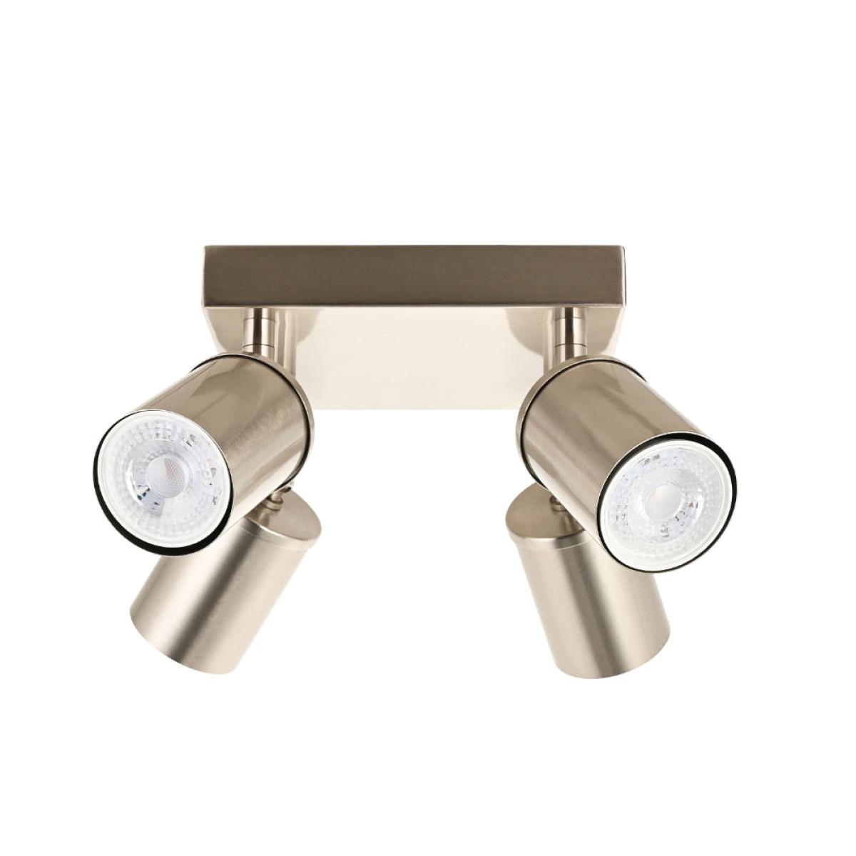 Talbot 4-Light Brushed Nickel Spot Plate – image 2