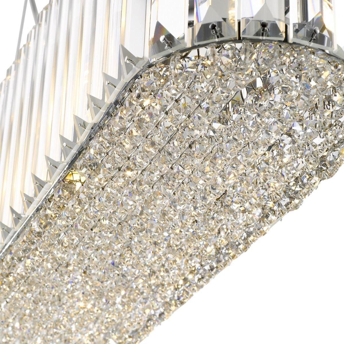 Sireno 6 Light Long Crystal Ceiling Pendant – image 3