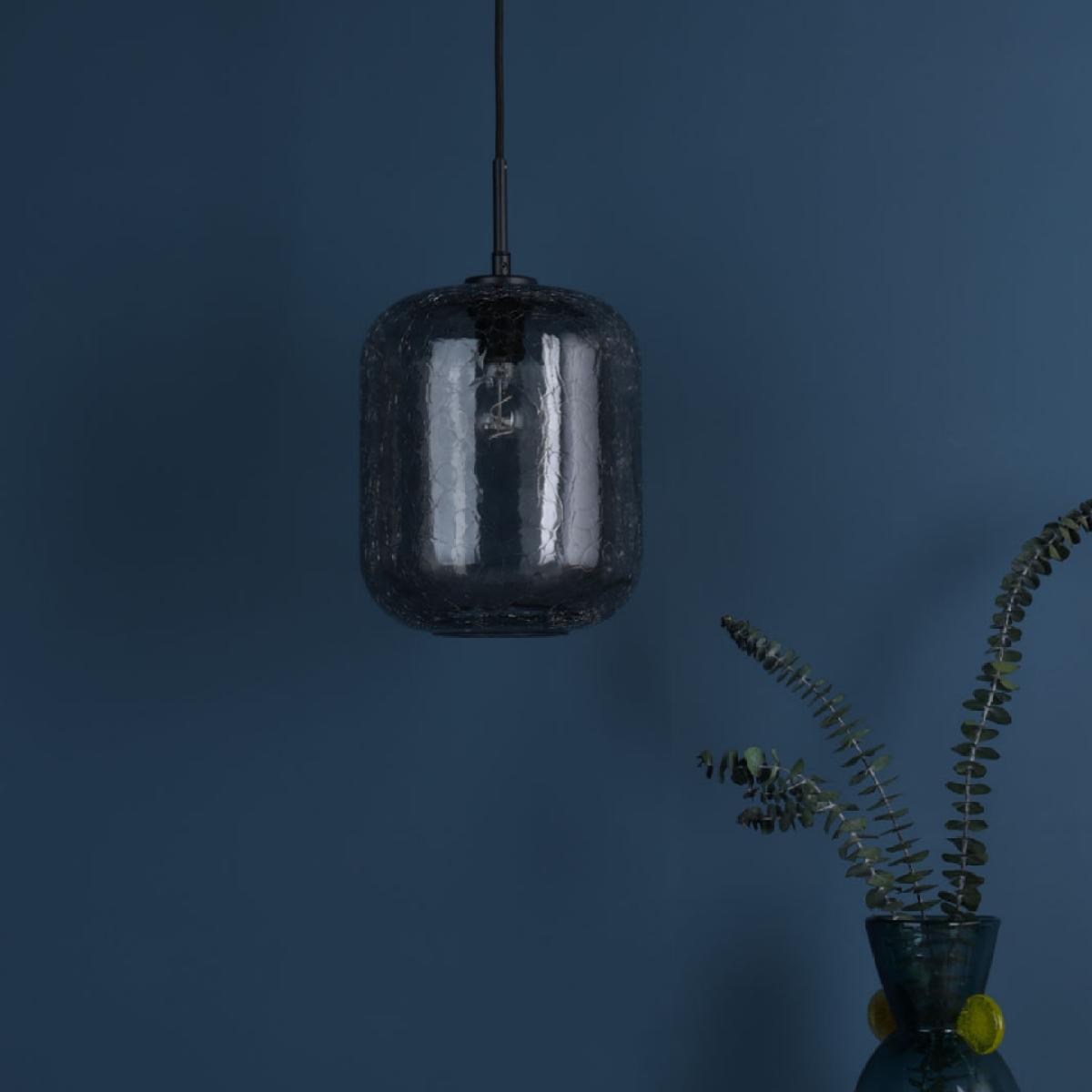 Quinna 1-Light Smoked Glass Pendant – image 2