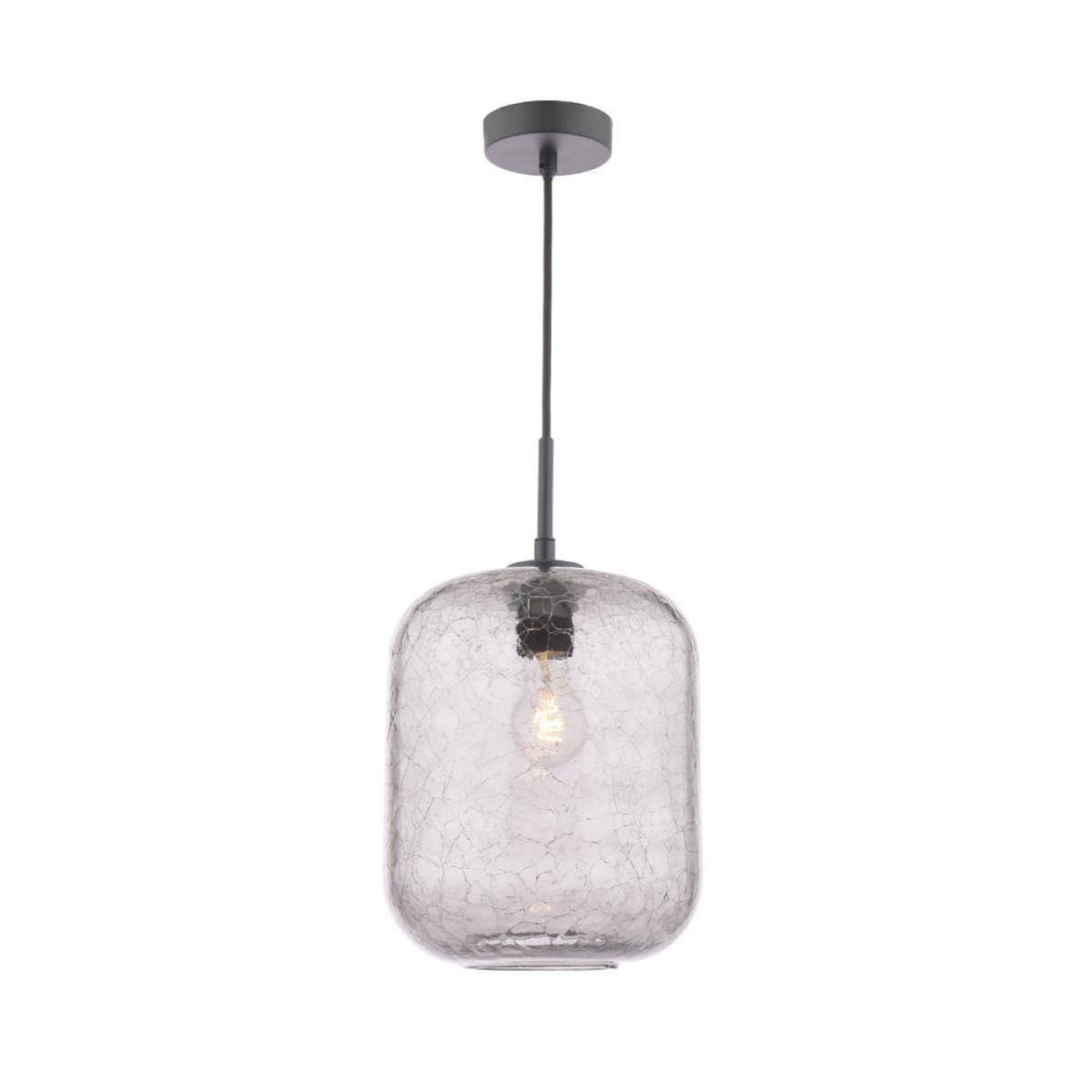 Quinna 1-Light Smoked Glass Pendant – image 3