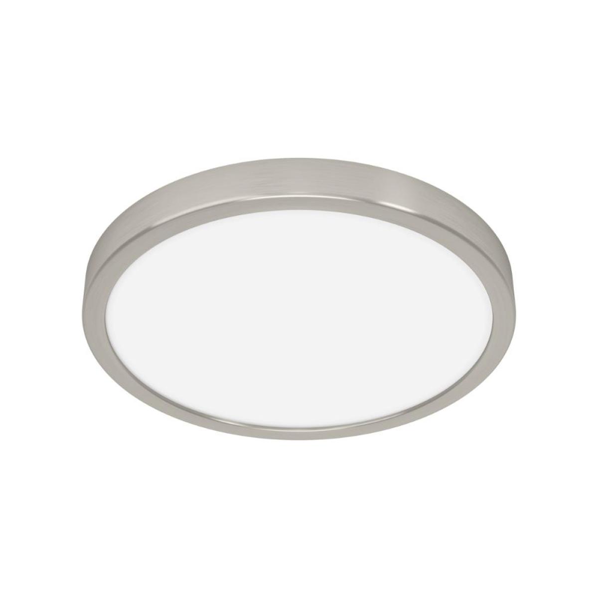 Fueva 6 Silver LED Round Flush Ceiling Light – image 2