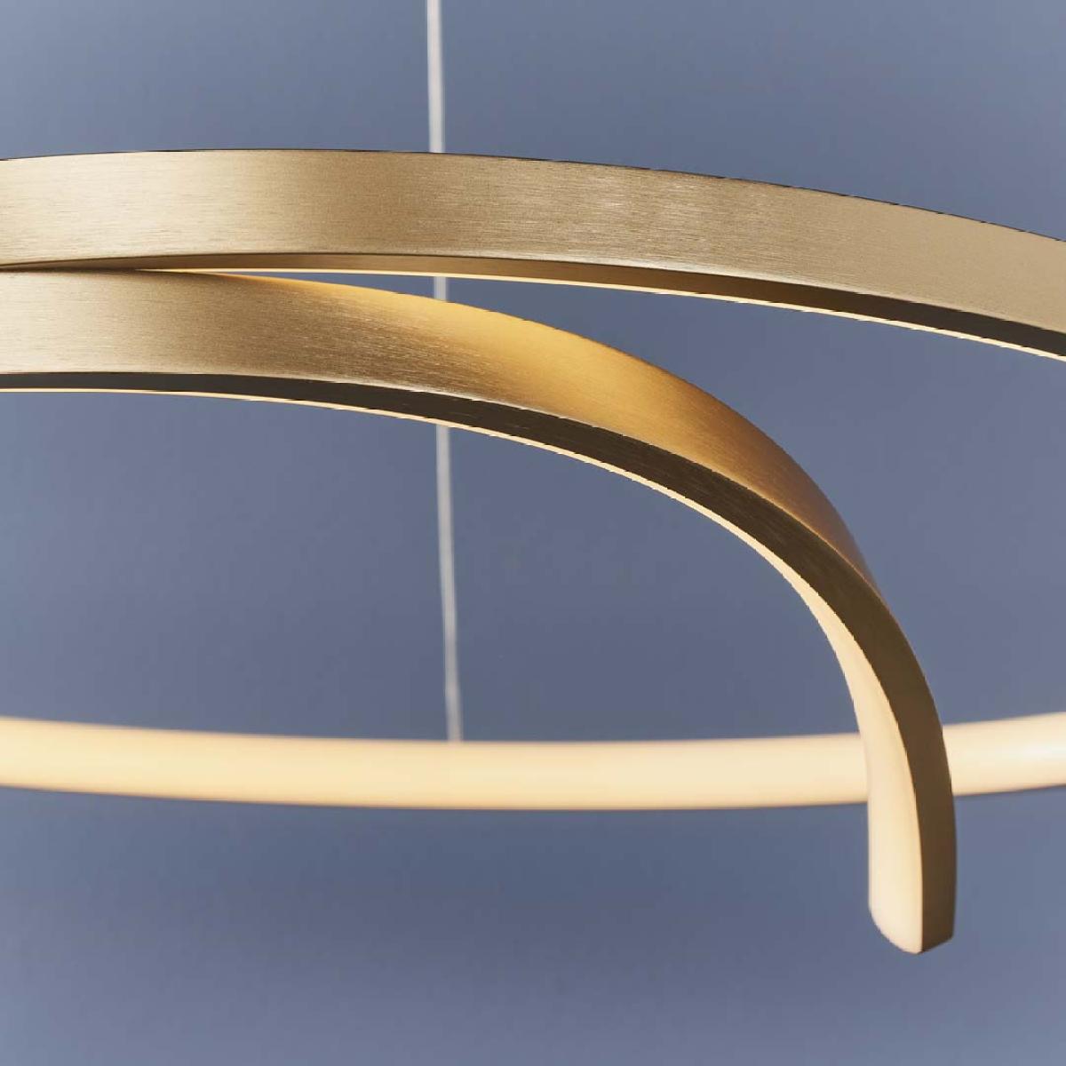 Rafe Matt Gold LED Ceiling Pendant – image 5