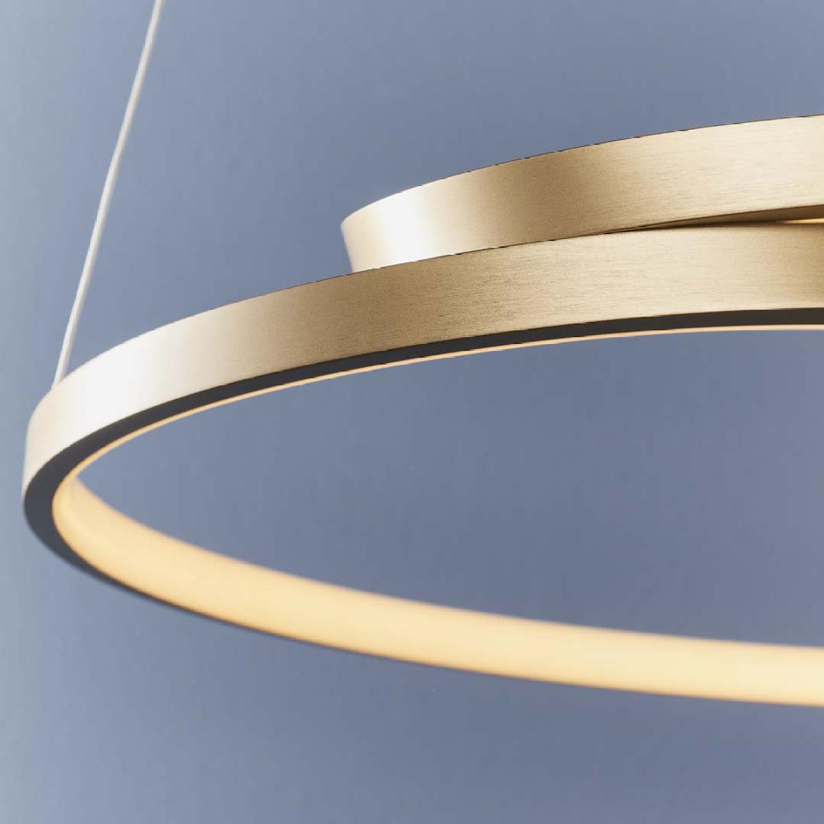 Rafe Matt Gold LED Ceiling Pendant – image 6