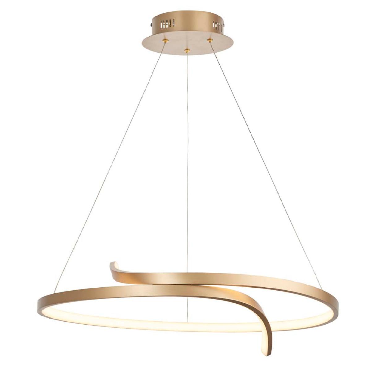 Rafe Matt Gold LED Ceiling Pendant – image 8