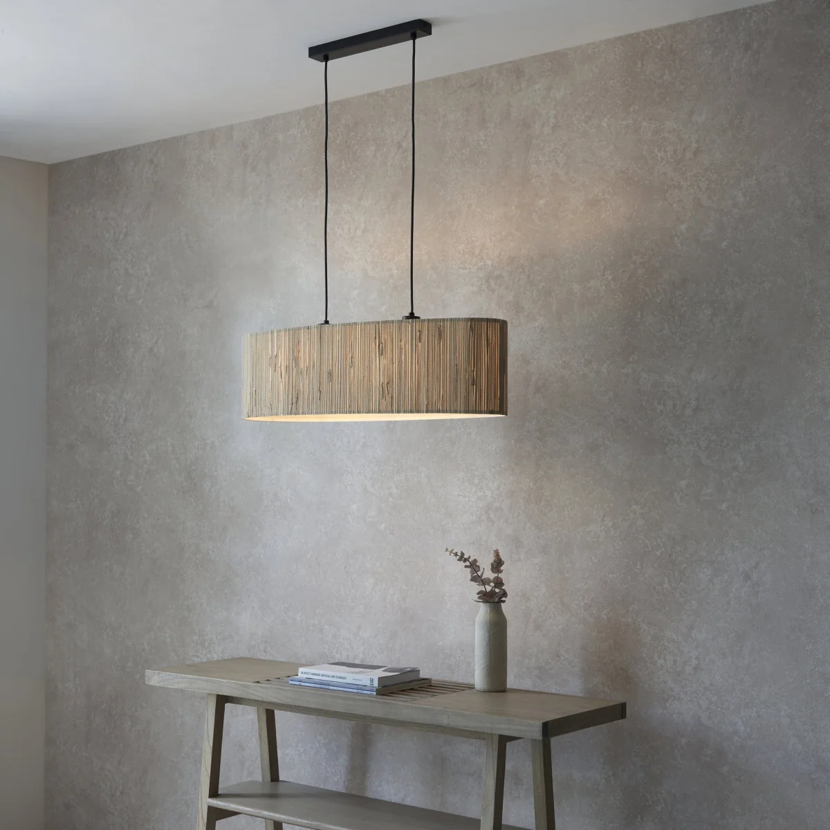Longshore 2 Light Linear Pendant Natural – image 2