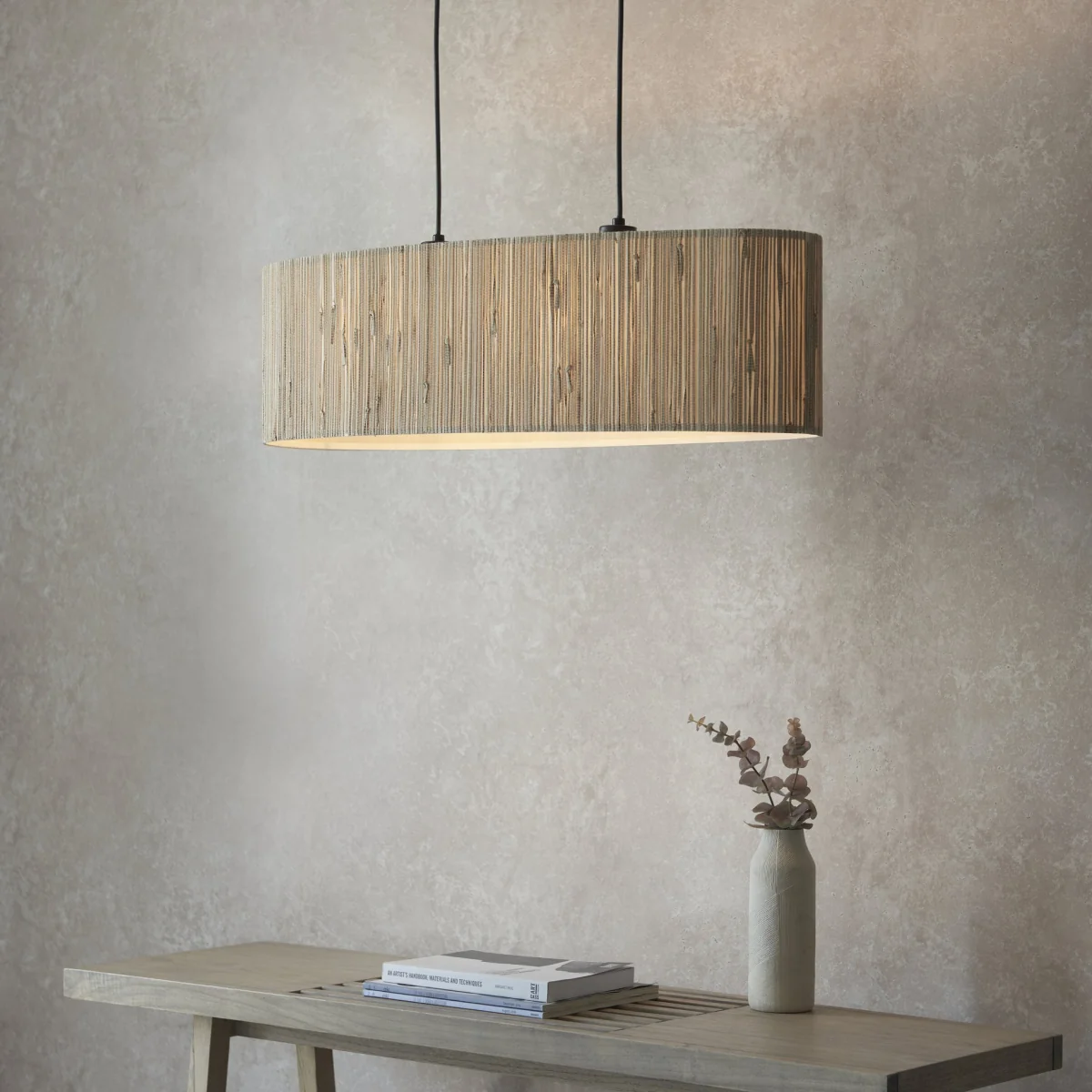 Longshore 2 Light Linear Pendant Natural – image 5
