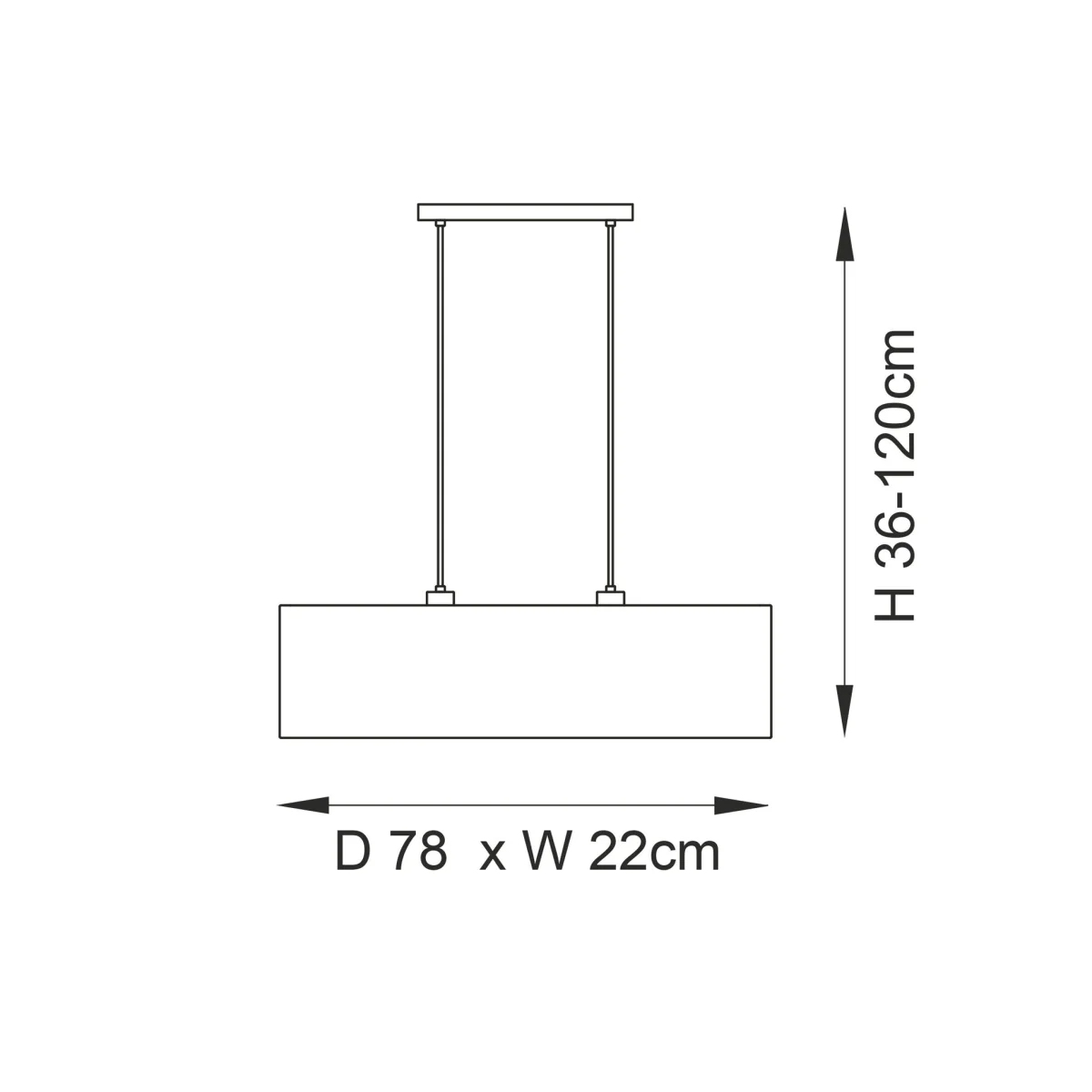 Longshore 2 Light Linear Pendant Natural – image 7
