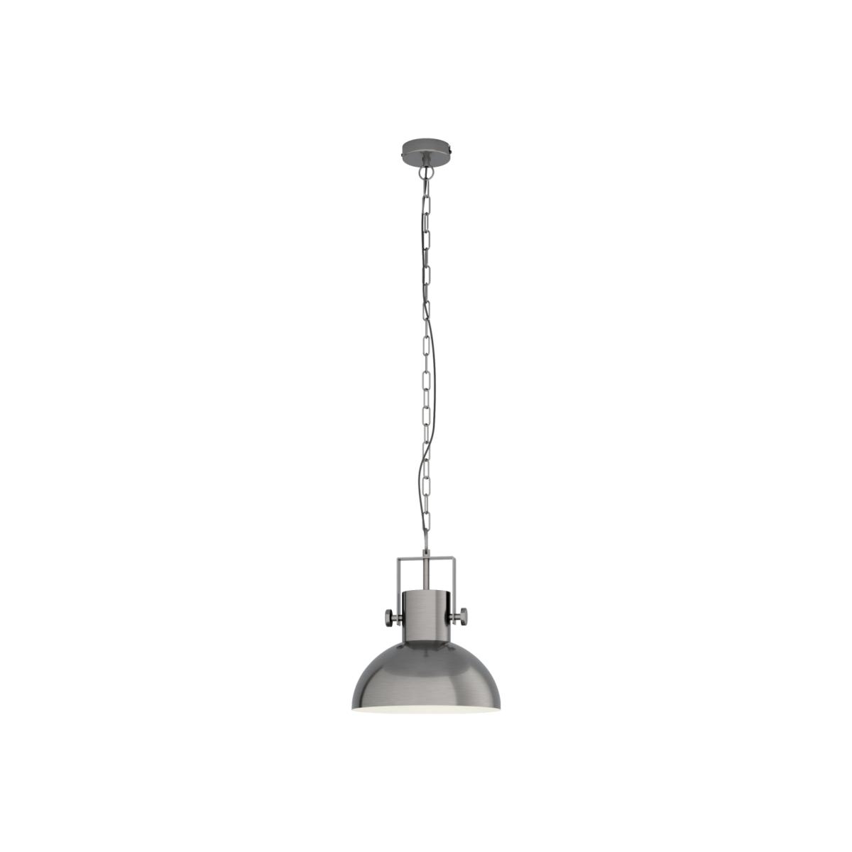 Lubenham 1 Light Antique Nickel Ceiling Light – image 1