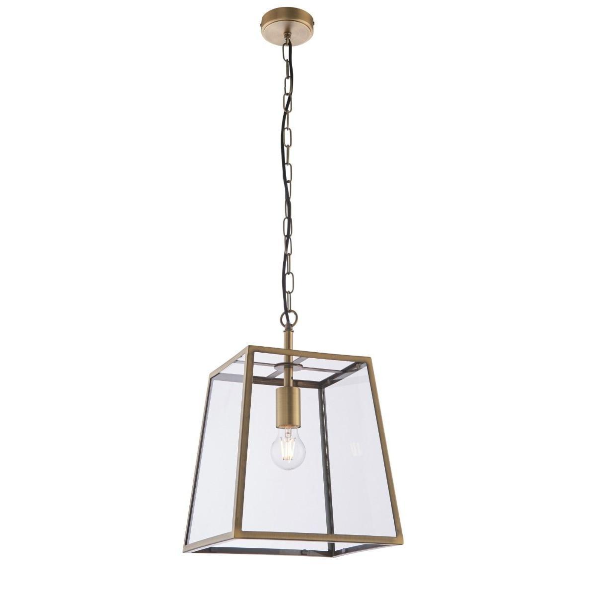 Hurst 1 Light Antique Brass Ceiling Pendant – image 2