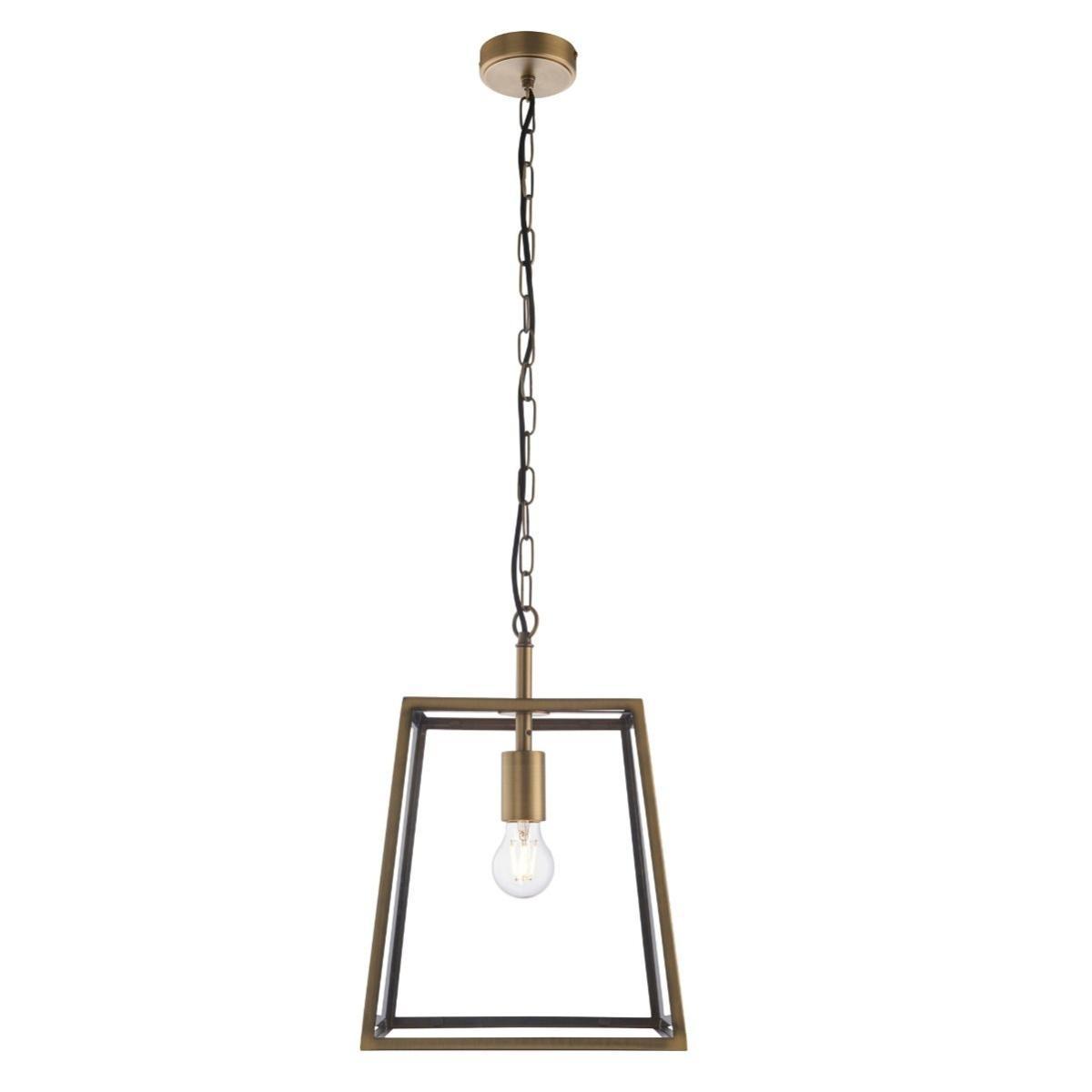 Hurst 1 Light Antique Brass Ceiling Pendant – image 3