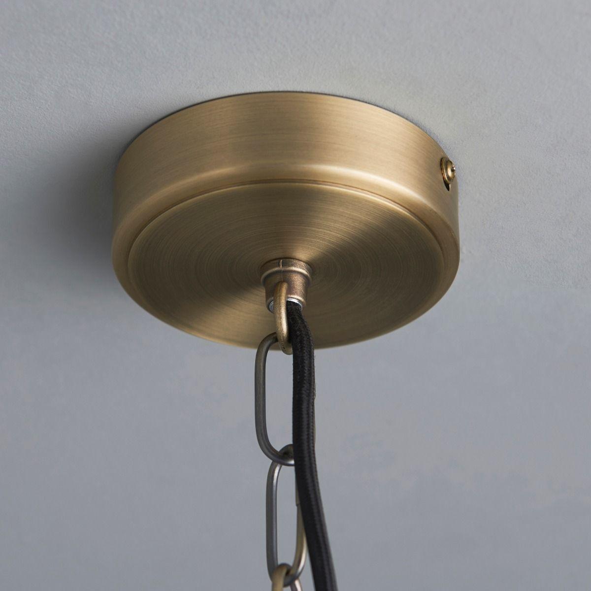 Hurst 1 Light Antique Brass Ceiling Pendant – image 5