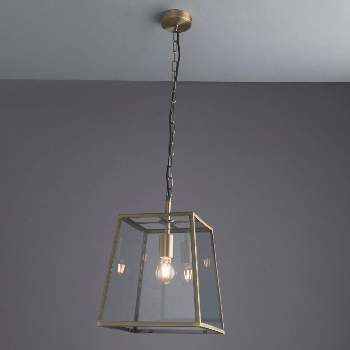 Hurst 1 Light Antique Brass Ceiling Pendant – image 6