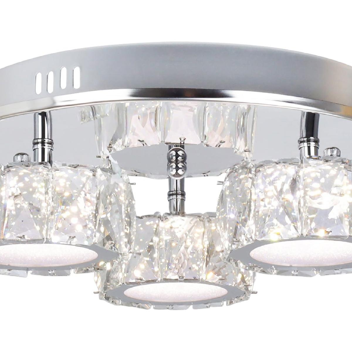 Dilan 3-Light LED Polished Chrome Ceiling Light – image 3