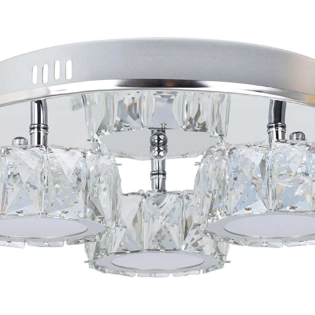 Dilan 3-Light LED Polished Chrome Ceiling Light – image 4