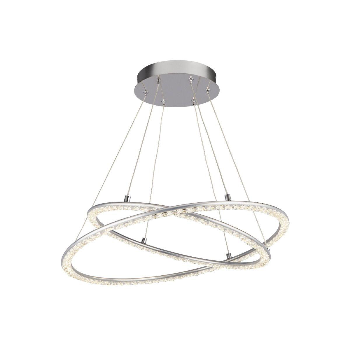 Ilarria 2 Light LED Crystal Ceiling Pendant – image 2