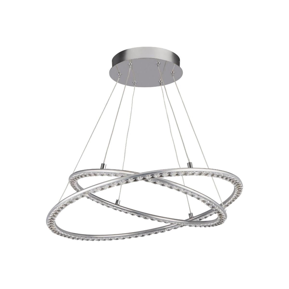 Ilarria 2 Light LED Crystal Ceiling Pendant – image 1