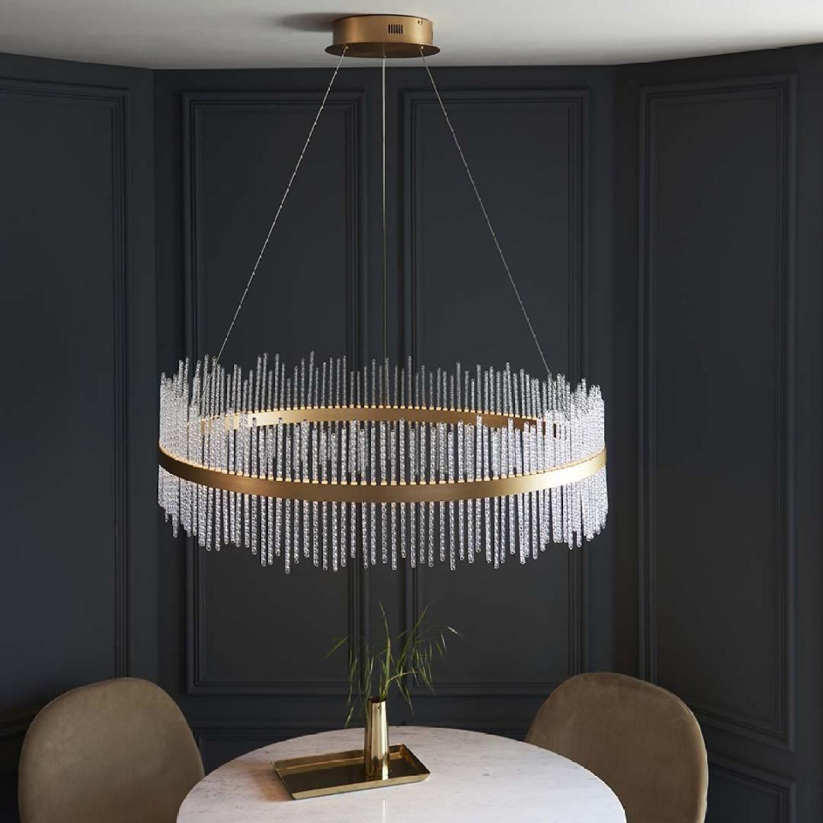 Virbrook Gold Extra Large LED Pendant Ceiling Light – image 3