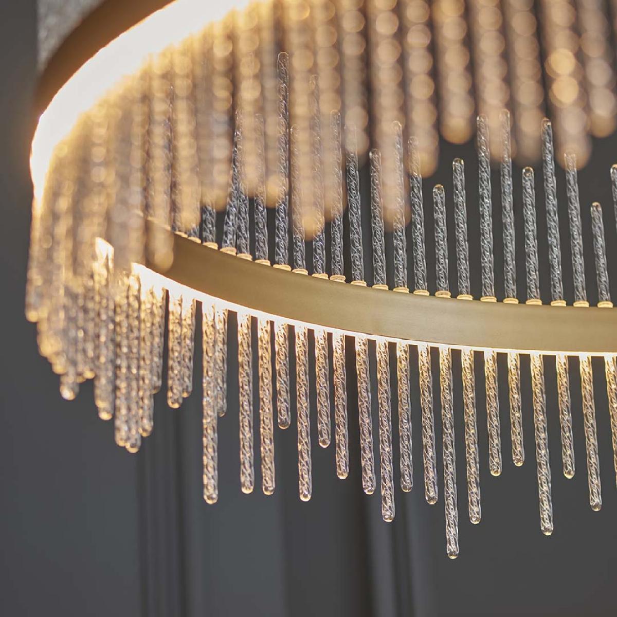 Virbrook Gold Extra Large LED Pendant Ceiling Light – image 7