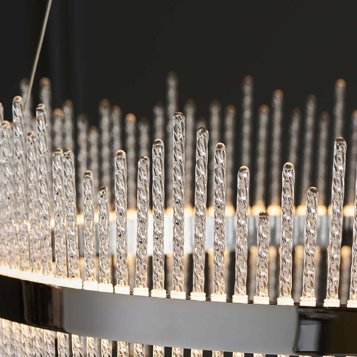 Virbrook Chrome Large LED Pendant Ceiling Light – image 6