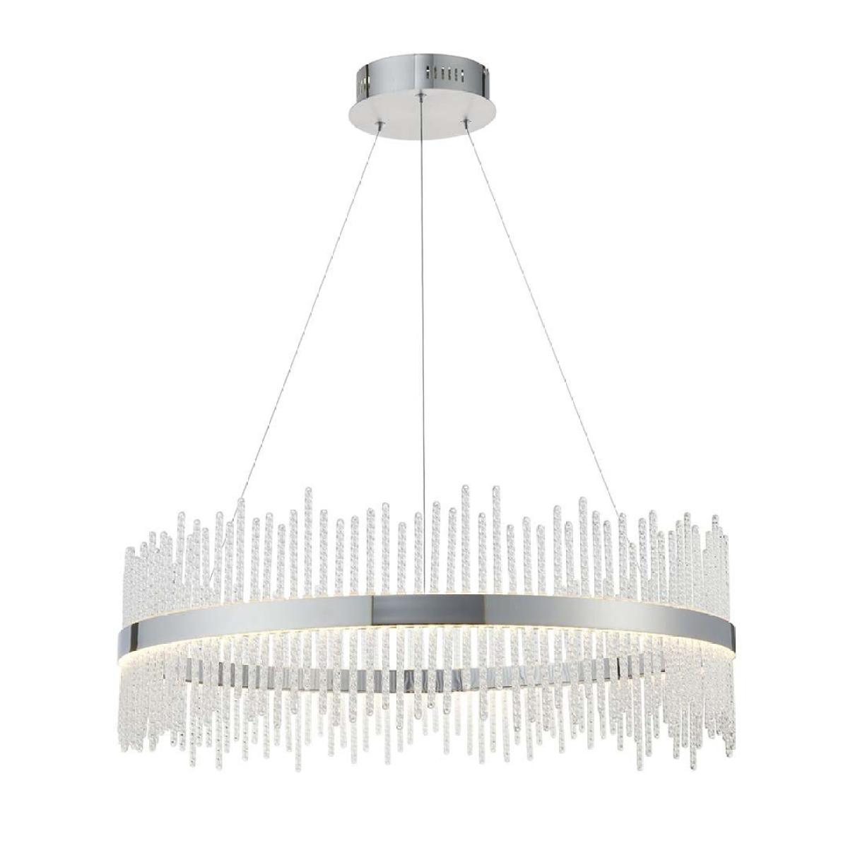 Virbrook Chrome Large LED Pendant Ceiling Light – image 8