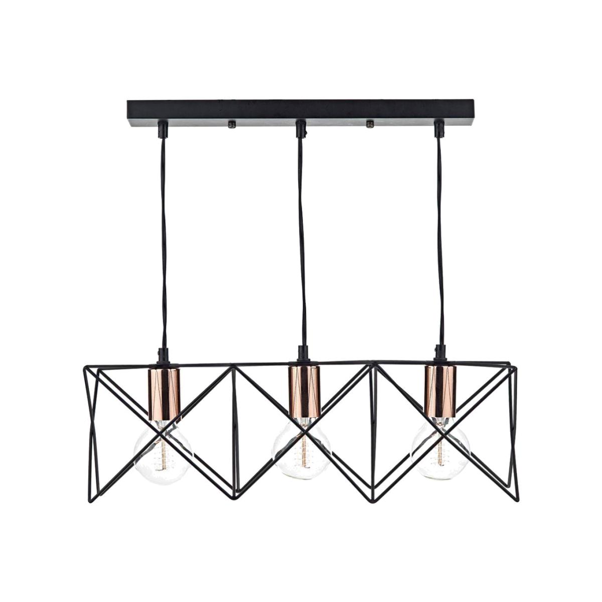OLSON 3-LIGHT BLACK